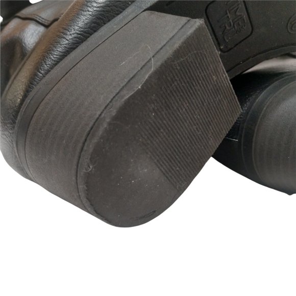 Time and Tru Leather Slouch Tall Boots Size 10 - Picture 12 of 14